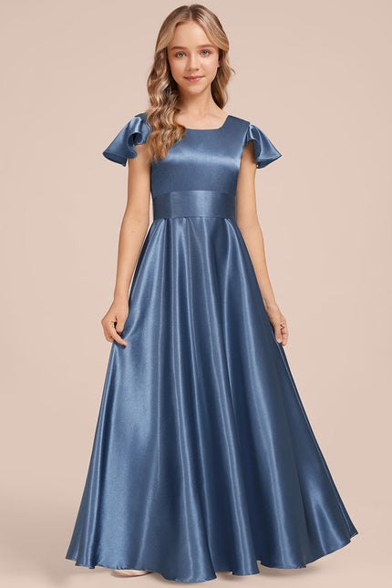 Robe Cérémonie Satin Fluide