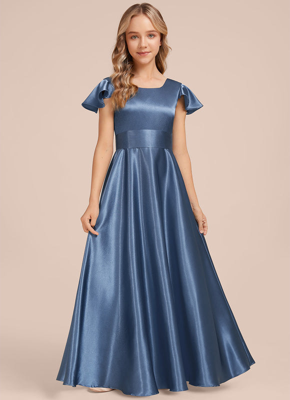 Robe Cérémonie Satin Fluide