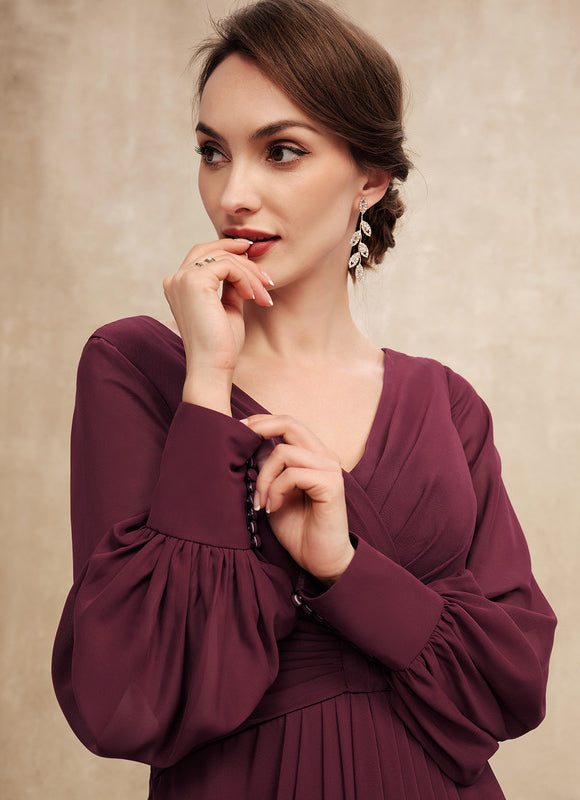 Robe Cérémonie Veste Asymétrique Chic - gallery 1