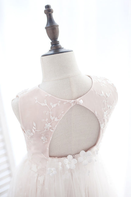 Robe Cérémonie Fleurie Étoilée - gallery 1