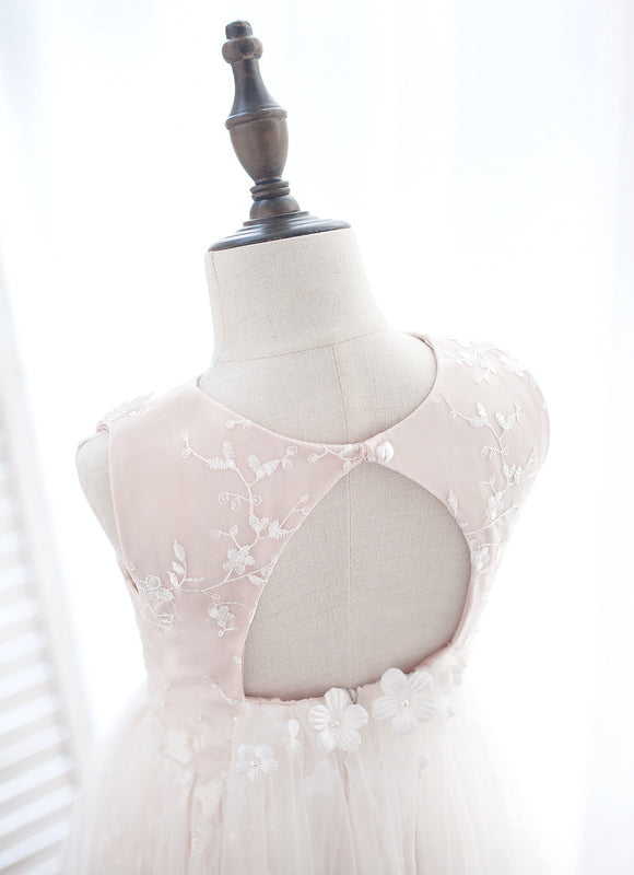 Robe Cérémonie Fleurie Étoilée - gallery 1