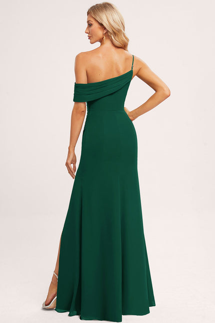 Robe Cérémonie Asymétrique Fluide - gallery 7