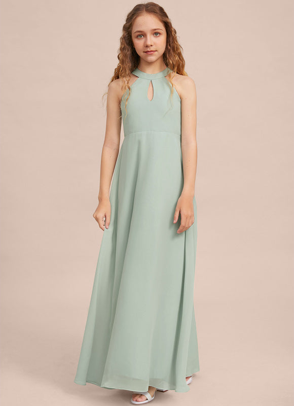 Robe Cérémonie Mousseline Jade - gallery 1