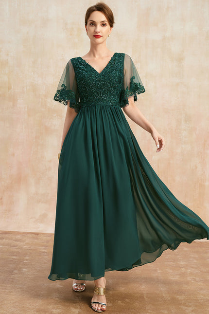 Robe Cérémonie Élégante Dentelle