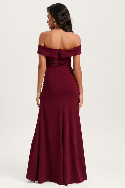 Robe Cérémonie Bordeaux Délicate - gallery 4