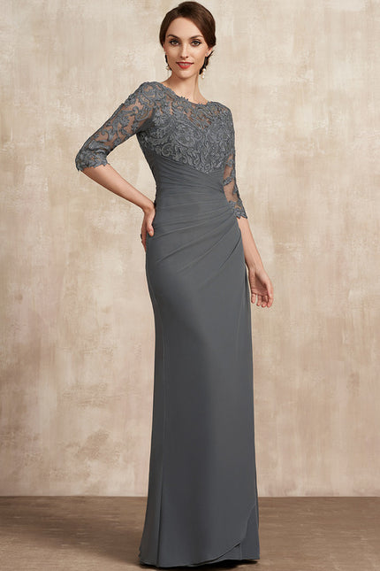Robe Cérémonie Gris Élégant - gallery 3