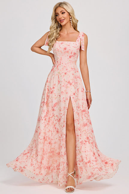 Robe Cérémonie Mousseline Verte - gallery 3