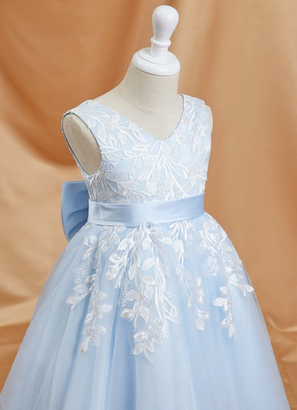Robe Ceremonie Fille Coloree - gallery 4