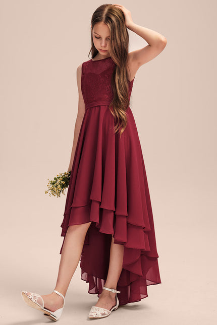 Robe Cérémonie Rouge Éclatant - gallery 6