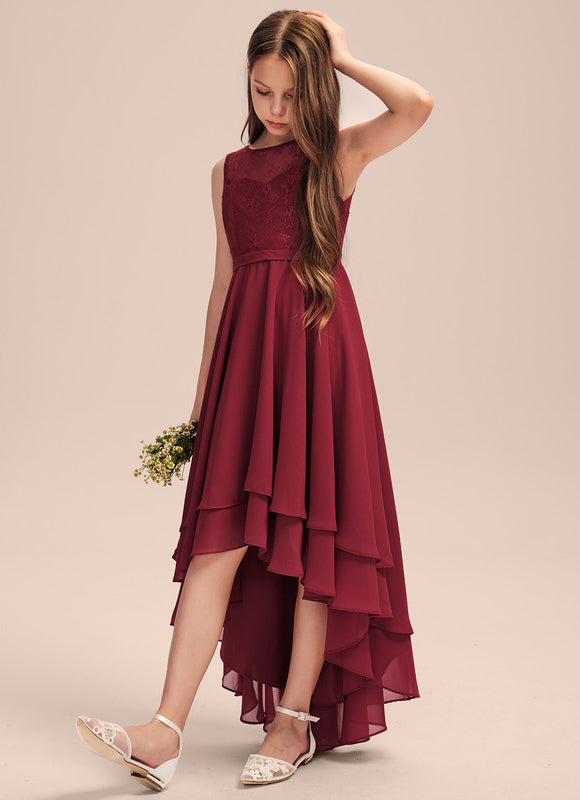 Robe Cérémonie Rouge Éclatant - gallery 6