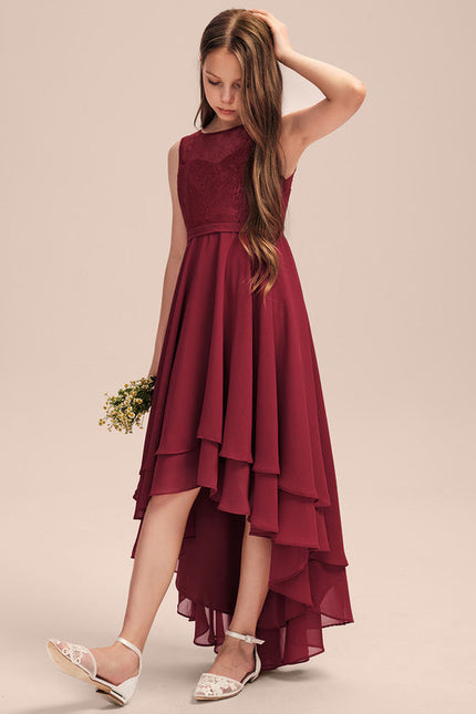 Robe Cérémonie Rouge Éclatant - gallery 6