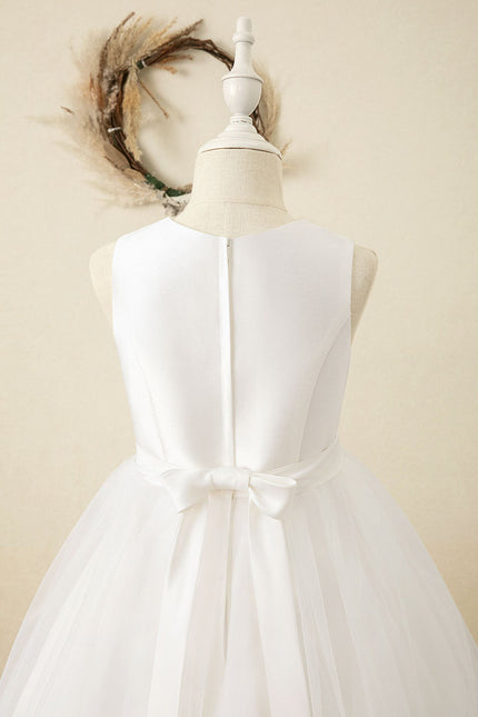 Robe Cérémonie Satinée Épure - gallery 3