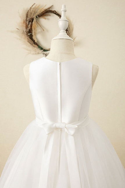 Robe Cérémonie Satinée Épure - gallery 3