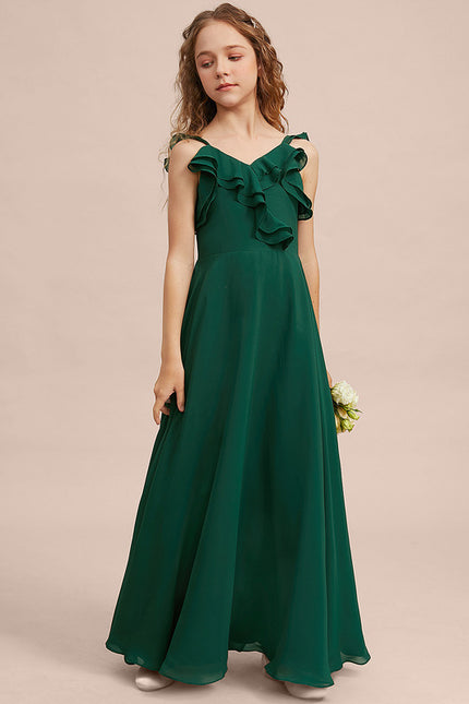 Robe Cérémonie Longue Vert Deau - gallery 4