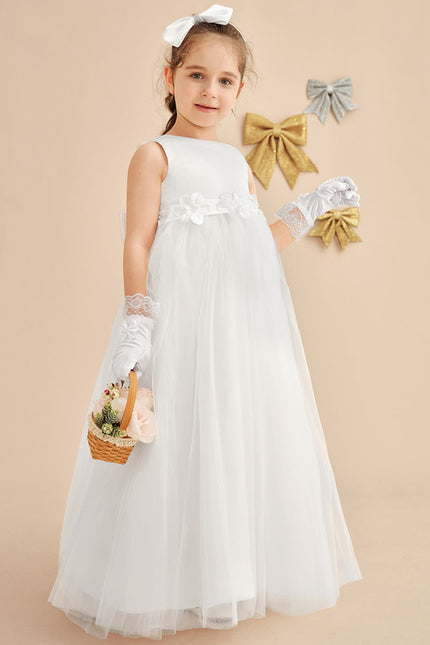 Robe Cérémonie Glamour Enfant Satiné - gallery 8