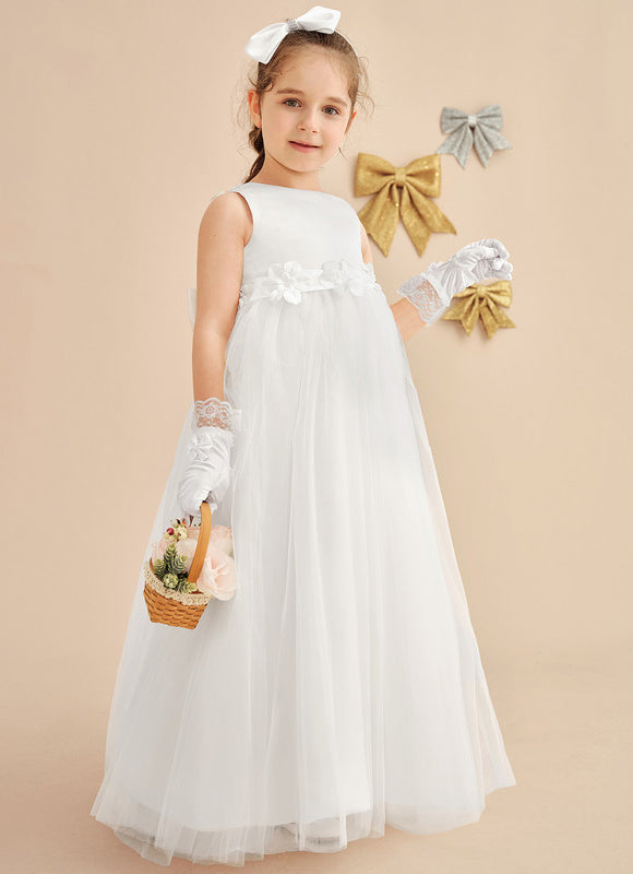 Robe Cérémonie Glamour Enfant Satiné - gallery 8