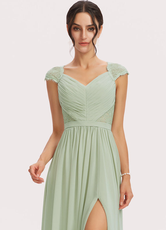 Robe Cérémonie Longue Rose Élégante - gallery 4