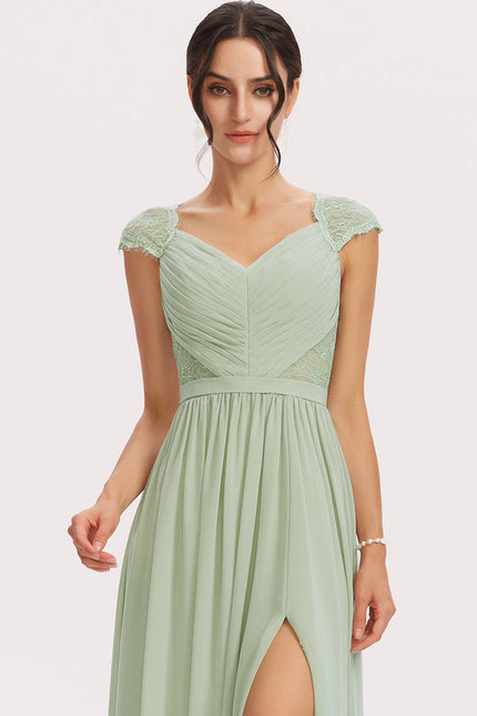Robe Cérémonie Longue Rose Élégante - gallery 4