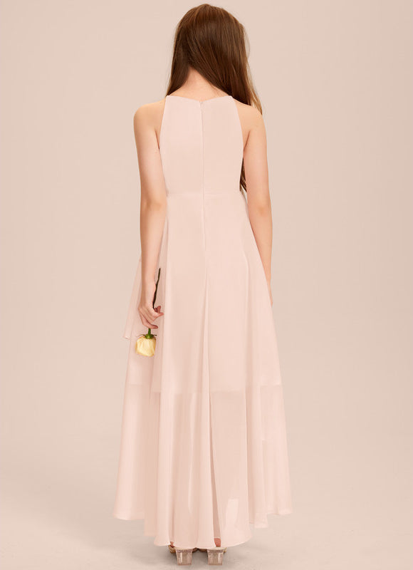 Robe Cérémonie Mousseline Marine - gallery 1