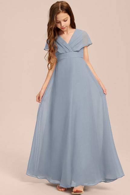 Robe Cérémonie Longue Vert Deau - gallery 2