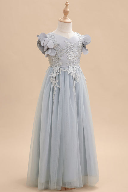Robe Cérémonie Tulle Satinée - gallery 3