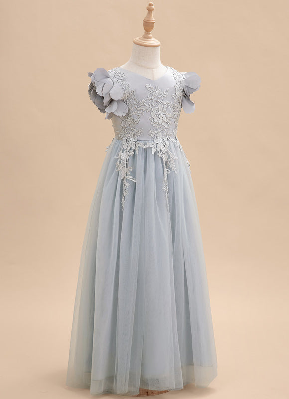 Robe Cérémonie Tulle Satinée - gallery 3