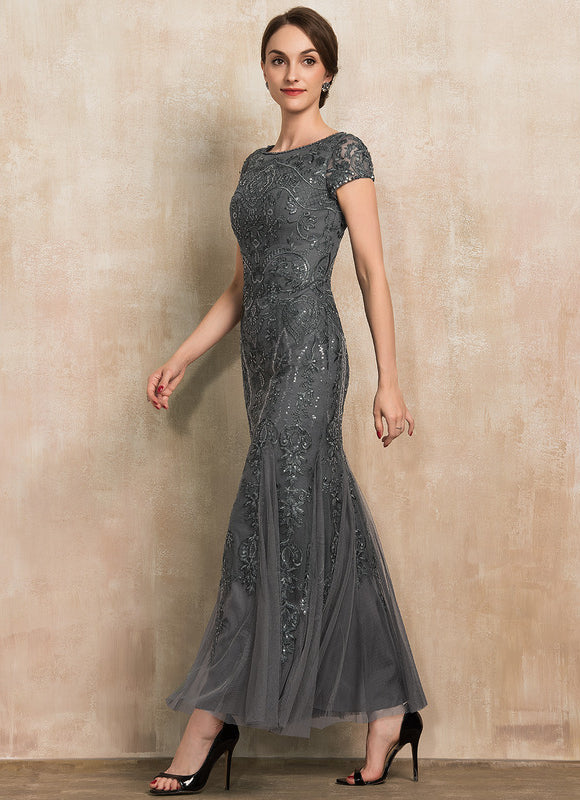 Robe Cérémonie Élégante Argentée - gallery 4