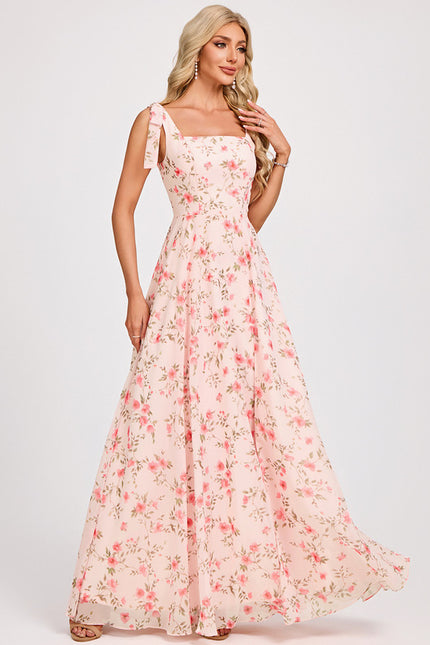 Robe Cérémonie Mousseline Verte - gallery 1