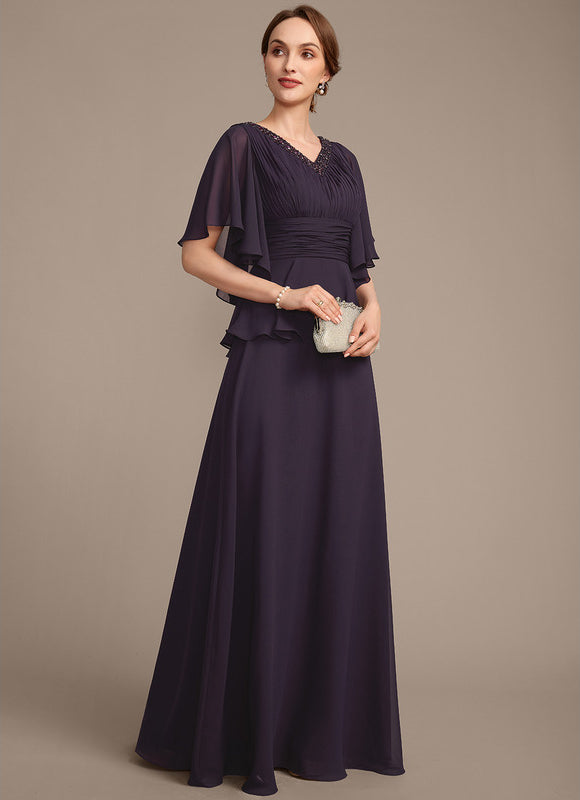 Robe Cérémonie Violette Fluide - gallery 5