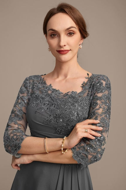 Robe Ceremonie Dos Dentelle - gallery 1