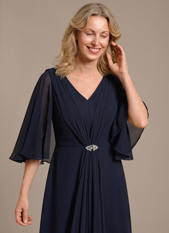 Robe Ceremonie Femme Automne - gallery 1