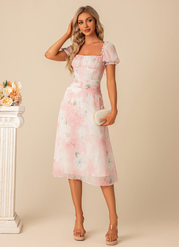 Robe Cérémonie Mousseline Pastel - gallery 1