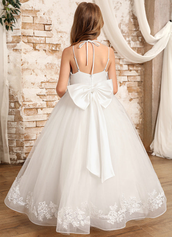 Robe Cérémonie De Fête Éthérée - gallery 4