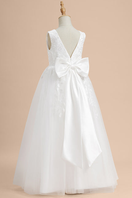 Robe Cérémonie Enfant Mariage Élégante - gallery 4