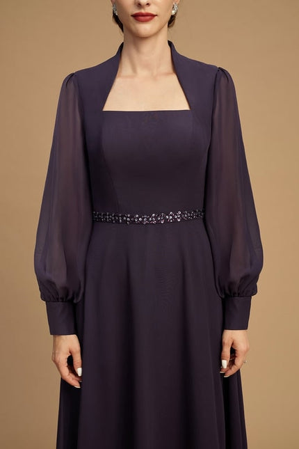 Robe Cérémonie Nocturne Élégante - gallery 3