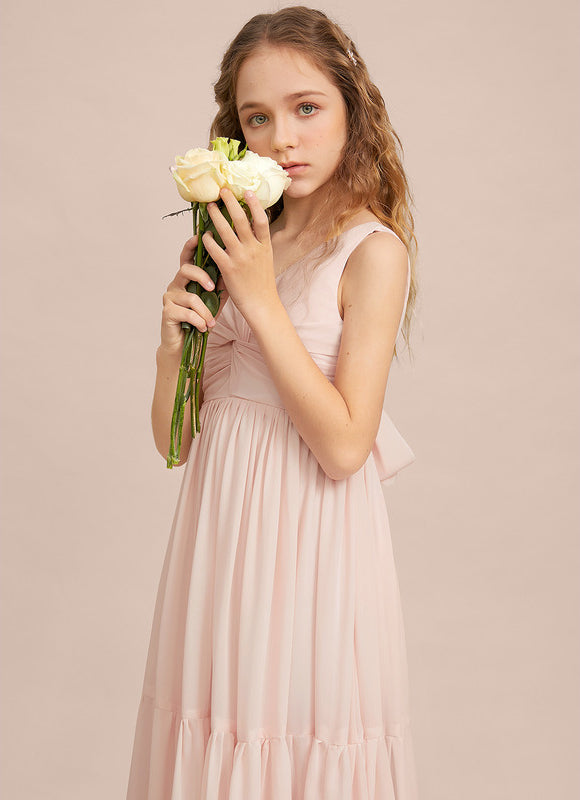 Robe Cérémonie Longue Vert Deau - gallery 1