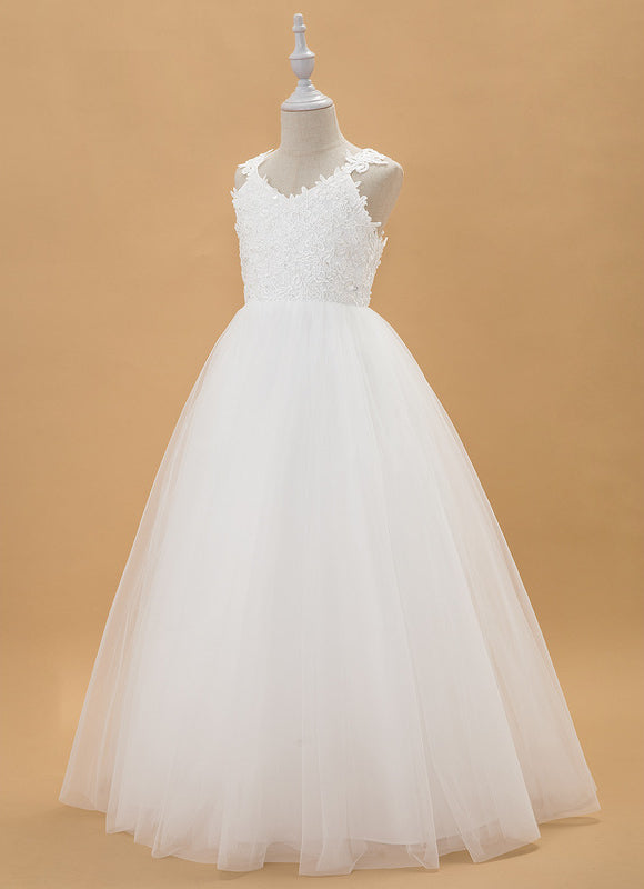 Robe Cérémonie Enchantée Blanc - gallery 4