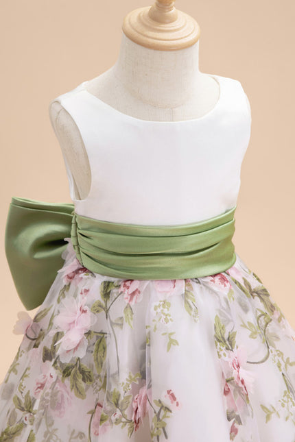 Robe Cérémonie Fleur De Satin - gallery 8