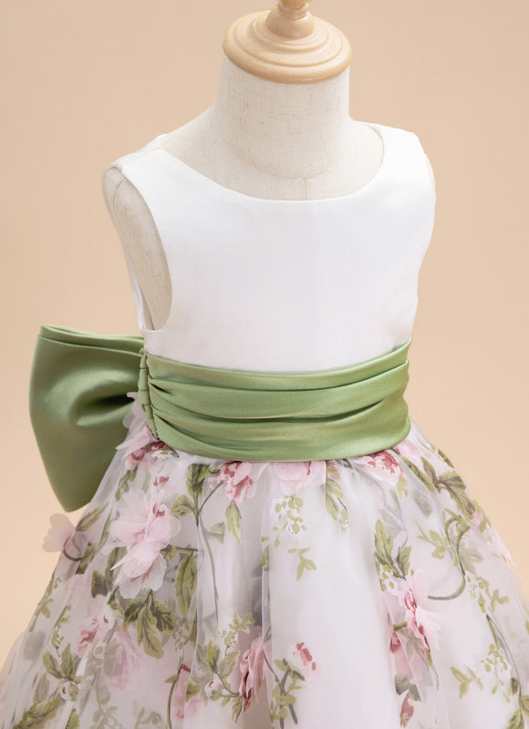 Robe Cérémonie Fleur De Satin - gallery 8