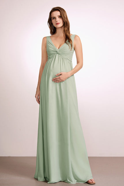 Robe Cérémonie Fluide Maternité - gallery 1