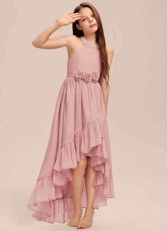 Robe Cérémonie Junior Rosée - gallery 5