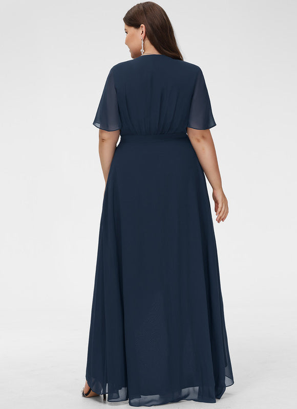Robe Cérémonie Élégance Marine Évasée - gallery 6