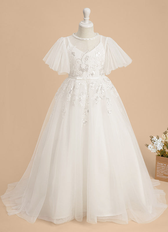 Robe Cérémonie Tulle Nuageuse - gallery 1
