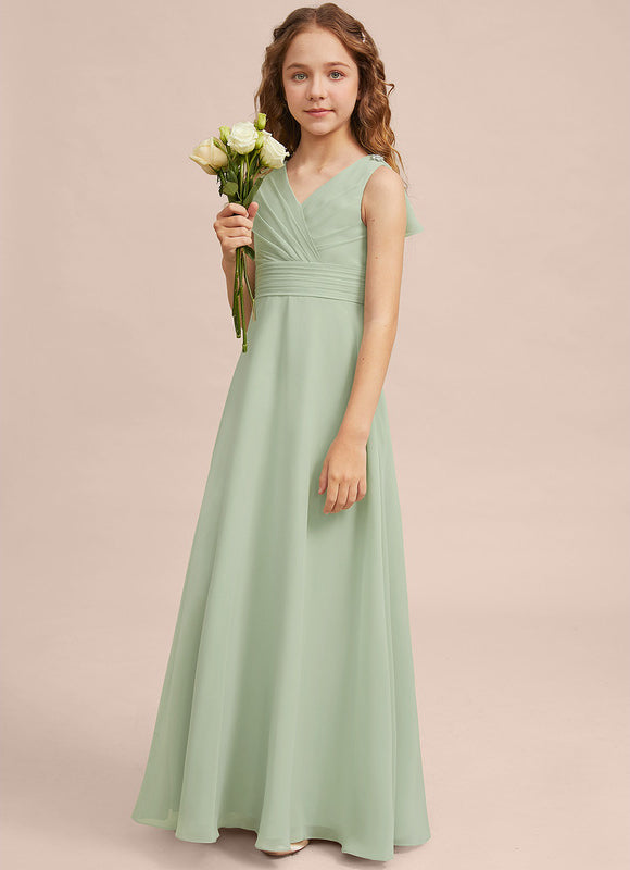 Robe Cérémonie Longue Vert Deau