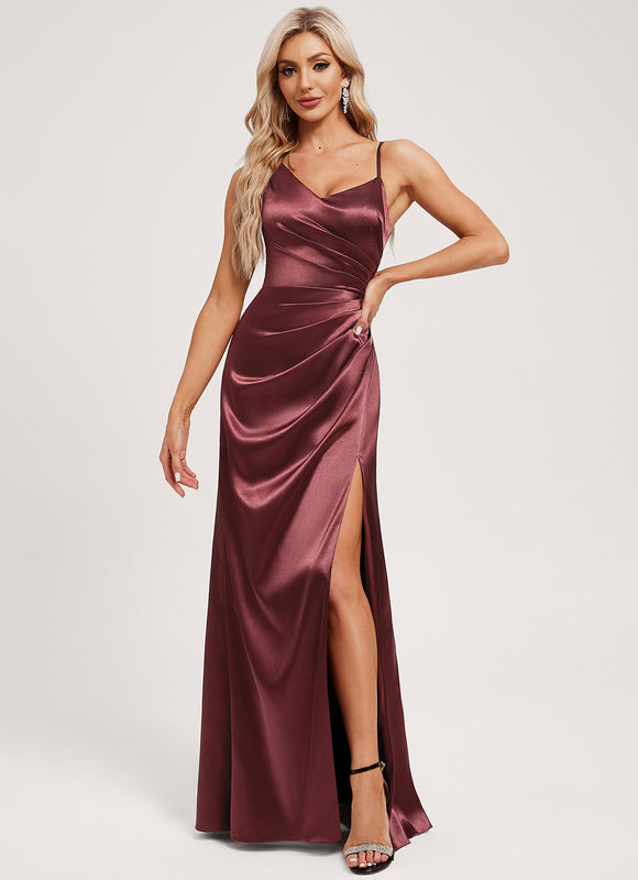 Robe Cérémonie Satin Chic