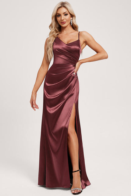Robe Cérémonie Satin Chic