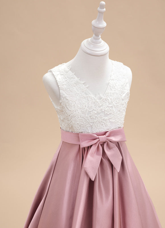 Robe Cérémonie Mariage Satinée - gallery 6