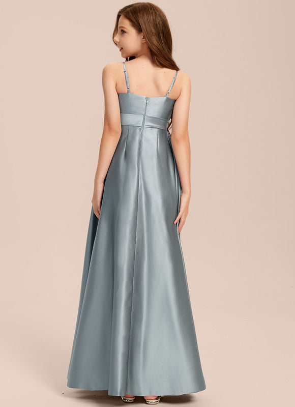 Robe Cérémonie Satin Azur - gallery 6
