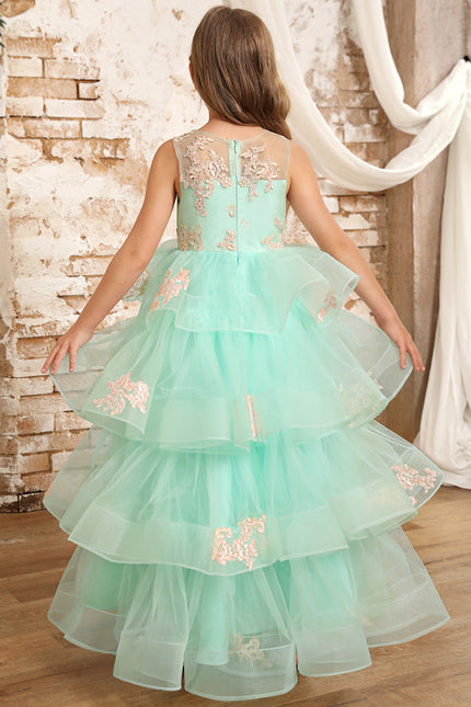 Robe Cérémonie Tulle Aquatique - gallery 3