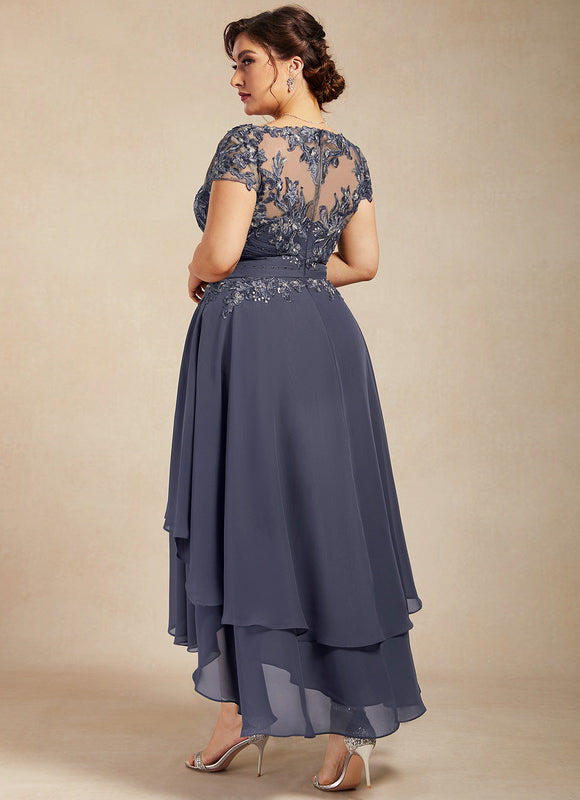Robe Cérémonie Grise Délicate - gallery 8